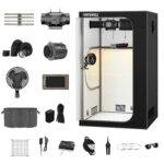 48"x24"x60" 1680D Mylar Grow Tent Kit with Smart Controller & Full Grow Equipment Set – Bild 2