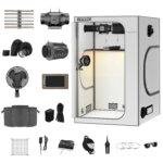 48"x48"x80" 1680D Mylar Grow Tent Kit with Smart Controller & Full Grow Equipment Set – Bild 2