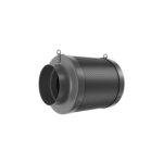 6 × 12 Zoll Hydrokultur-Luftkohlefilter mit australischer Holzkohle, Geruchsfilter, inklusive umkehrbarem Flansch