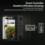 48"x48"x80" 1680D Mylar Grow Tent Kit with Smart Controller & Full Grow Equipment Set – Bild 3