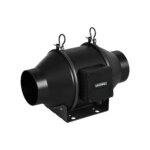 4-Zoll-Inline-Kanalventilator, 212 CFM, leiser EC-Motor, Lüftungs- und Abluftventilator für Zuchtzelte, Hydrokulturen und Indoor-Gärtnerei
