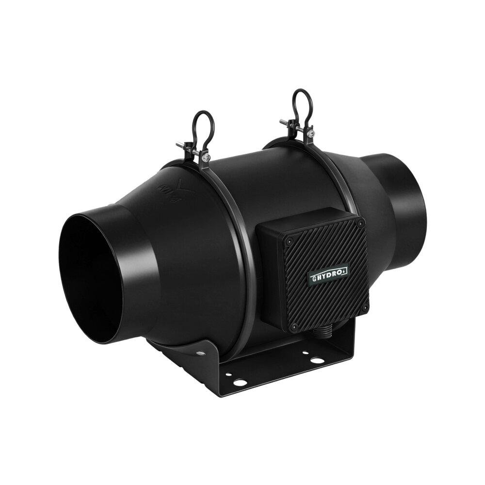 6-Zoll-Inline-Kanalventilator, 402 CFM, leiser EC-Motor, Lüftungs- und Abluftventilator für Zuchtzelte, Hydrokultur und Indoor-Gartenbau