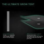 48''*48''*80'' (4×4) 1680D Indoor Grow Tent: Hydroponic, Climate Control, Optimal Growth – Bild 4